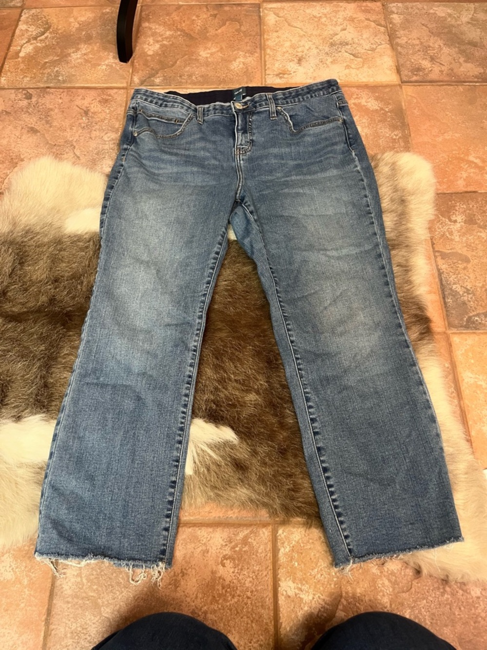 Jag Jeans Women’s Straight Leg Faded Blue Denim